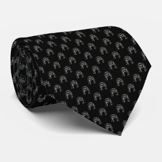 Corbata Modelo ascendente del extremo de la cabeza
