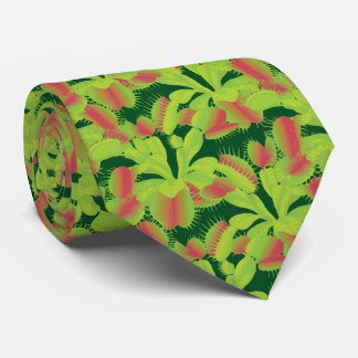 Corbata Modelo carnívoro del atrapamoscas de Venus