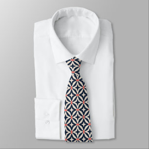 Corbata Modelo de estrella geométrico
