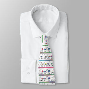 Corbata Modelo de la raya de la llama