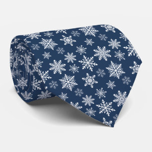 Corbata Modelo de los copos de nieve