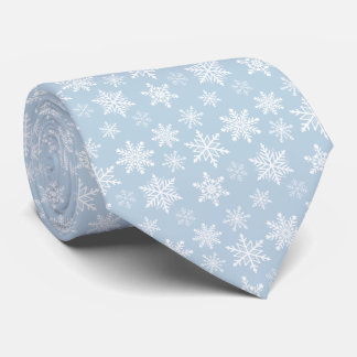 Corbata Modelo de los copos de nieve