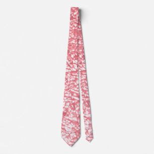 Corbata Modelo de resumen de clúster floral rosa moderno
