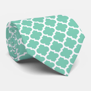 Corbata Modelo del enrejado del enrejado de Quatrefoil