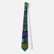Modelo del fractal del arco iris del hippy