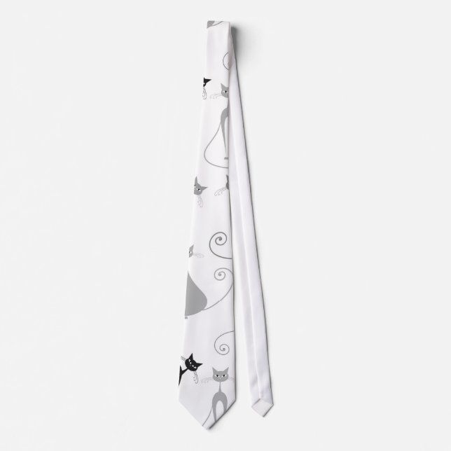 Corbata Modelo del gato del gatito (Anverso)