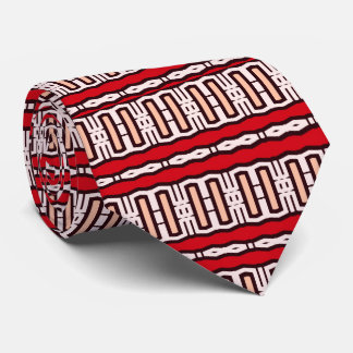 Corbata Modelo fabuloso 2 (coral rojo)