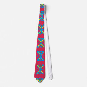 Corbata Modelo indio pattern American Native