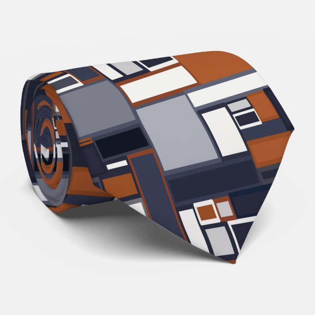 Corbata Modelo moderno de los mediados de siglo de la (Enrollado)