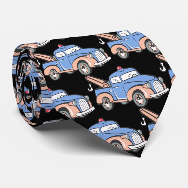 Corbata Modelo retro de la grúa (Enrollado)
