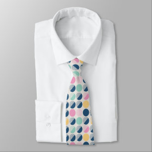 Corbata Modelo retro del semicírculo