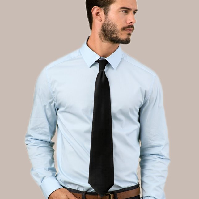 Corbata Modern Black Tie - Elegant and Simple Design  (Subido por el creador)