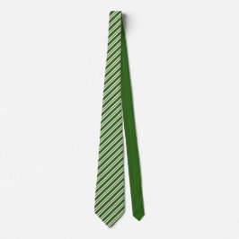 Corbata Modern green &white stripes groomsman wedding 