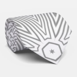 CORBATA MODERNO BLANCO GRAY CUTE NECK TIE