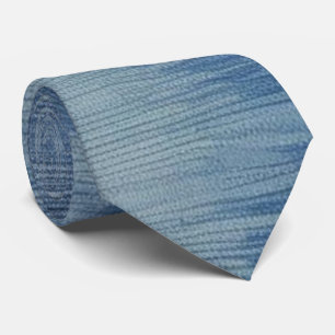 Corbata Moderno Blue Jean Style Neck Tie