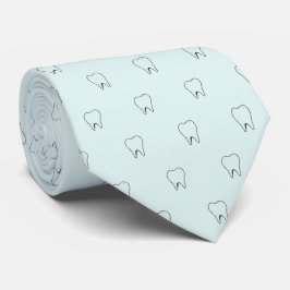 Corbata Molar Teeth Neck Tie