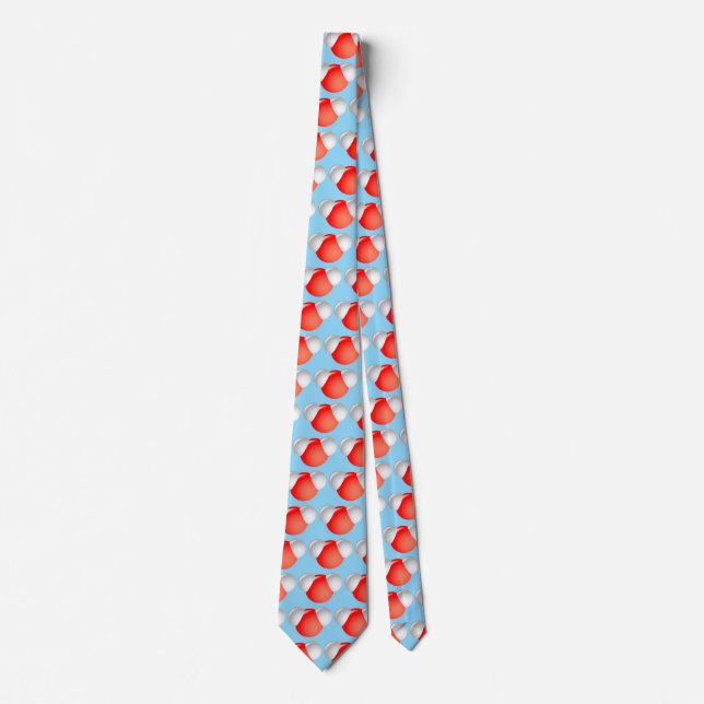 Corbata Molécula de Agua H2O Doble Cara (Anverso)