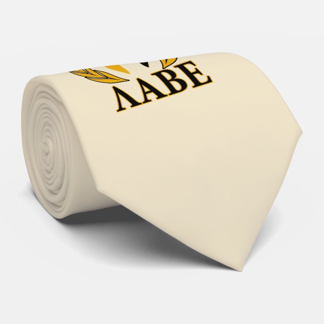 Corbata Molon Labe Spartan Helmet Laurels Gold (Enrollado)