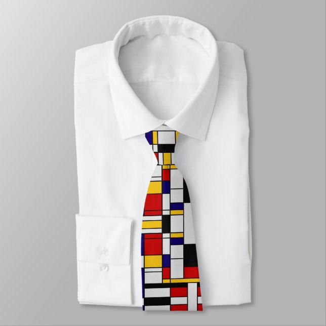 Corbata Mondrian Jazz (Atado)