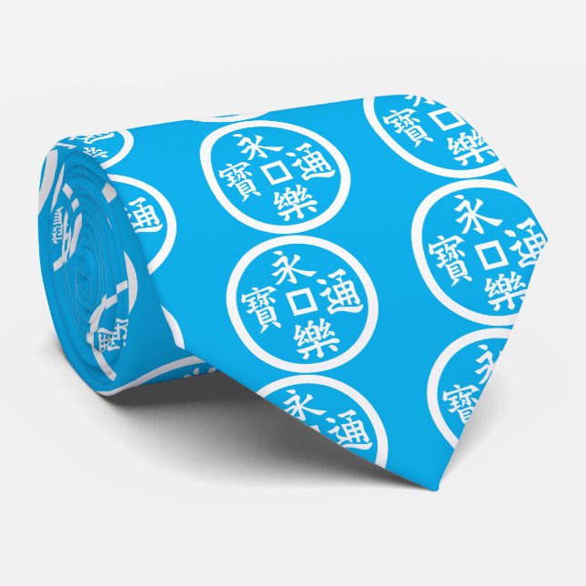 Corbata Moneda de Eiraku (Enrollado)