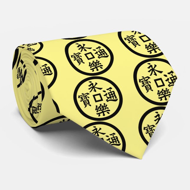 Corbata moneda Eiraku (Enrollado)