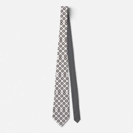 Corbata Monochrome Diamond Neck Tie