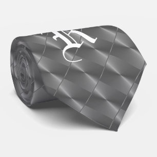 CORBATA MONOGRAM PEWTER