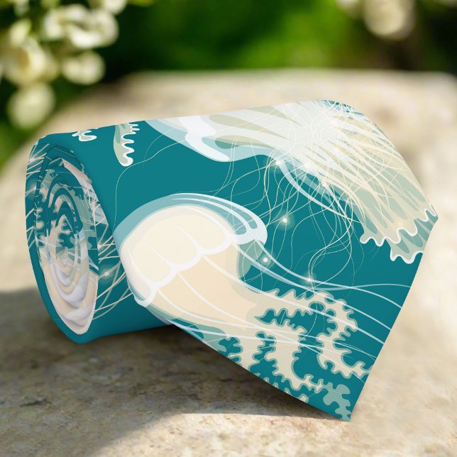 Corbata Monograma De La Temporada De Verano De Las Jellyfi (Subido por el creador)