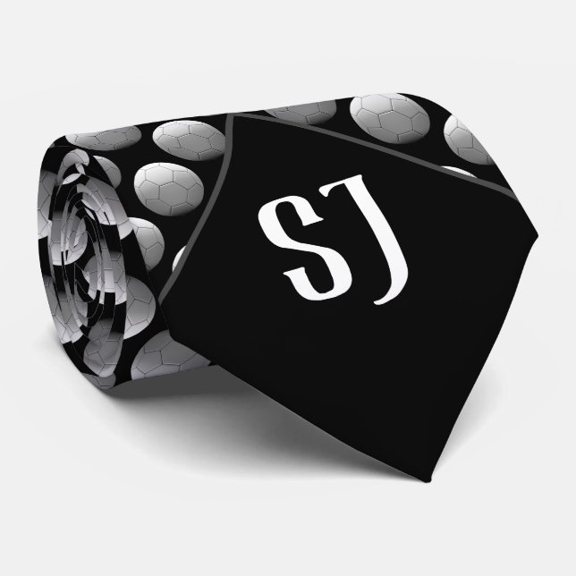 Corbata Monograma del patrón de voleibol de Guay (Enrollado)