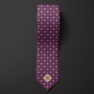 Corbata Monograma del tatuaje tribal