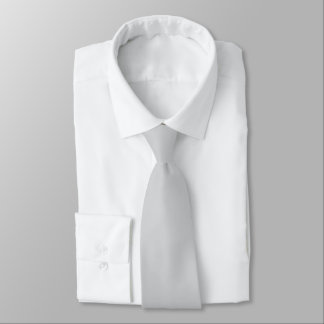 Corbata Monograma negro gris gris oscuro sólido moderno