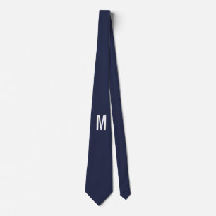 Corbata Monograma personalizado moderno