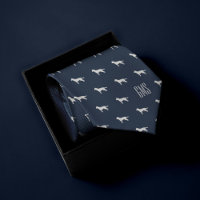 Monogramado del patrón de perros Husky siberiano