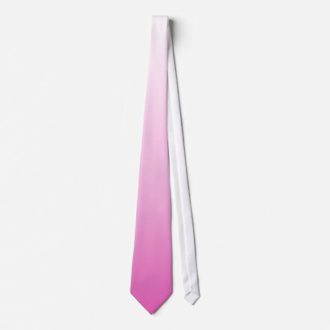 Corbata monogramos flor rosa magenta rosa rosa de cerezo r (Anverso)