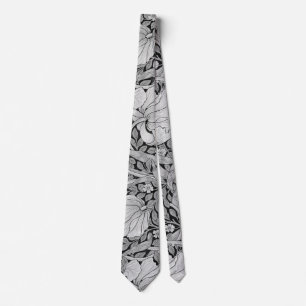 Corbata Monotone gris impermeable, William Morris