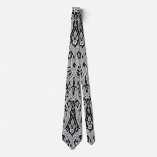 Corbata Monotone gris impermeable, William Morris