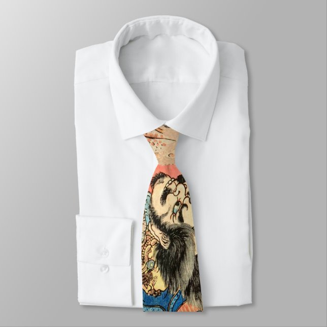 CORBATA MONSTRUO DE LUCHA EN SAMURAI (Atado)