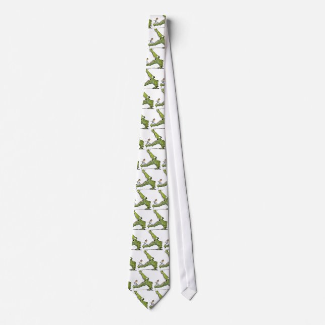 Corbata Monstruo verde (Anverso)