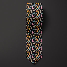 Corbata Montaje de gatos de Personalizado negro