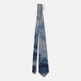 Corbata Montaña azul pacífica