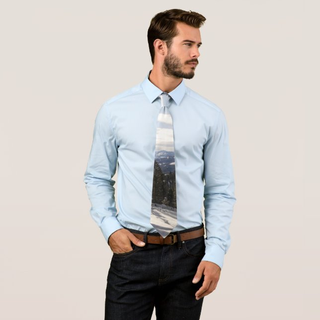 Corbata Montañas Madison en invierno en Montana (In situ)