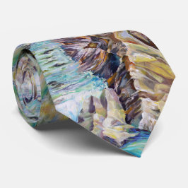 Corbata Montañas Rocosas del Río Cristal, Patrón Colorado