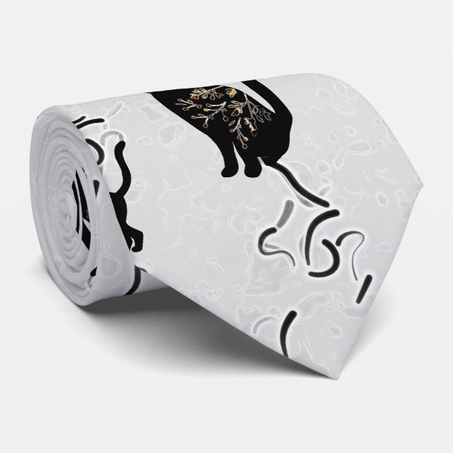 Corbata Moon sombría (Enrollado)