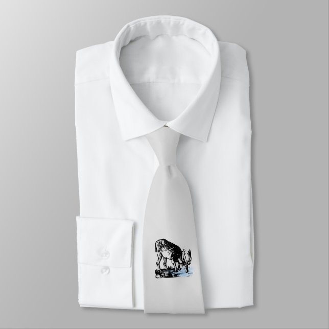 Corbata Moose in Stream (Atado)