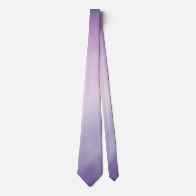 Corbata Morado gradiente, Lilac, Blue Elegant (Anverso)