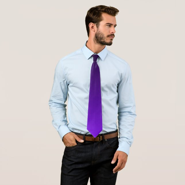 Corbata Morado Ombre (In situ)