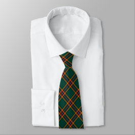 Corbata Moran Tartan Forest Green Plage