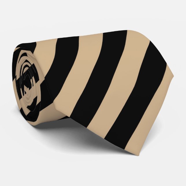 Corbata Moreno y negro del OPUS (Enrollado)