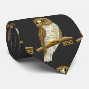Corbata Morepork Ruru New Zeland Bird