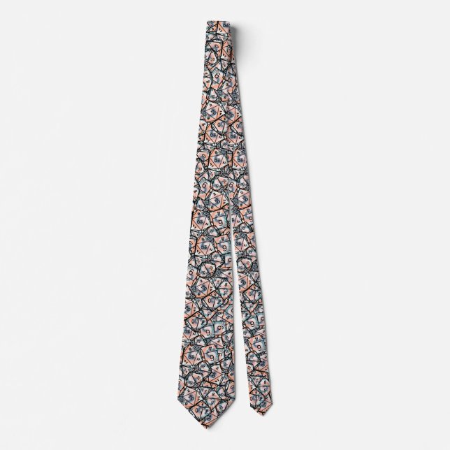 Corbata Morir del tie de la flor de media noche (Anverso)